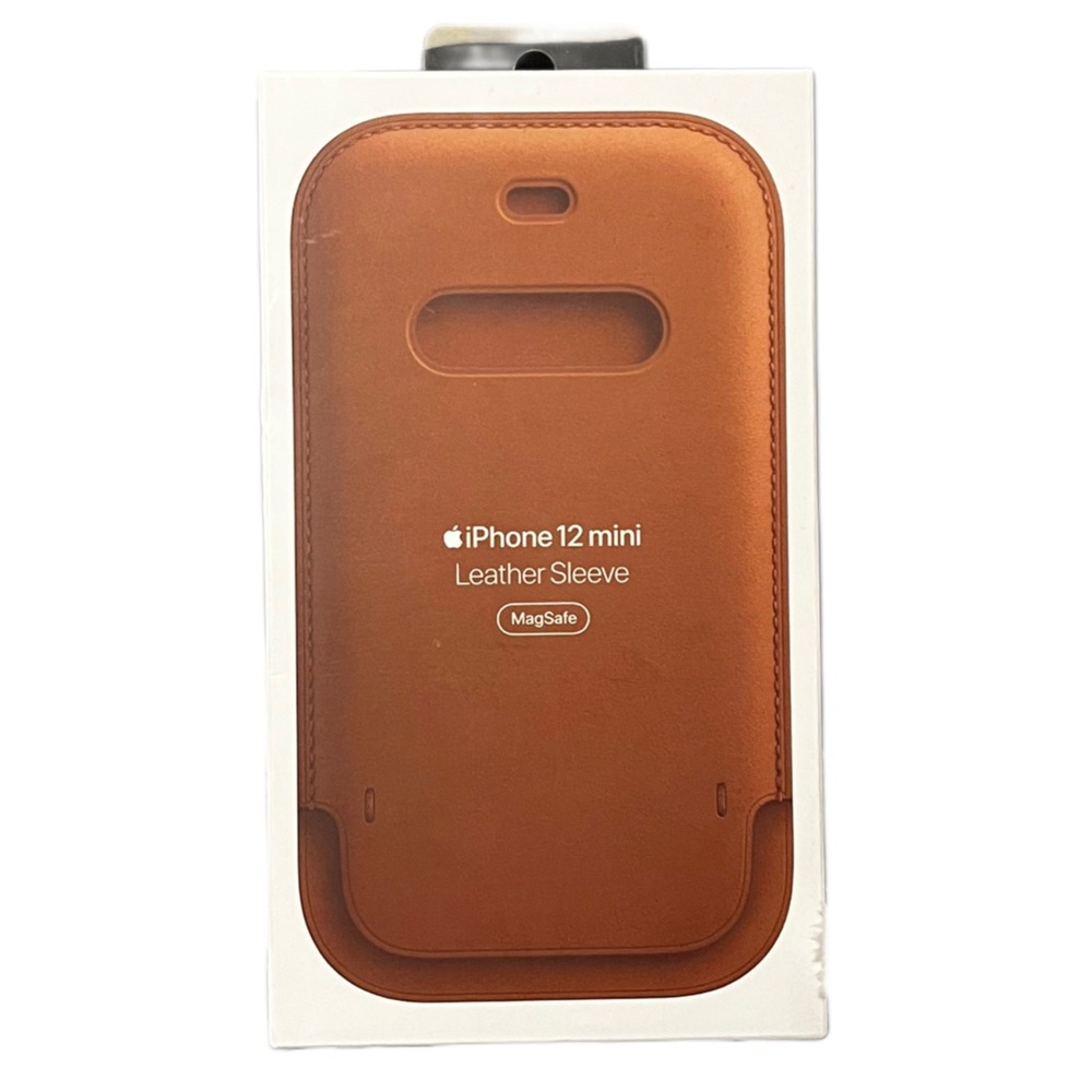 Apple iPhone 12 mini Brown Leather MagSafe Case